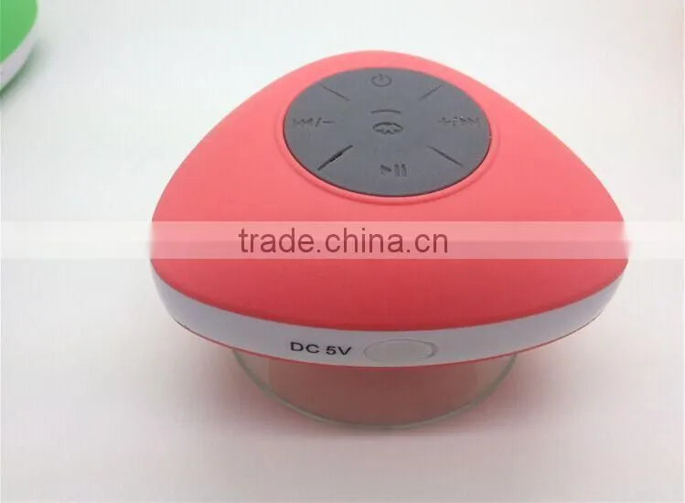 Hot-selling Wireless Waterproof Bluetooth Speaker Suction-cup