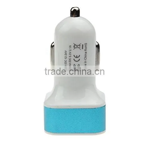 promotional double 2 USB car charger adapter