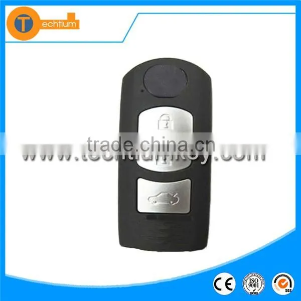 433mhz car remote key frequency with 3 button genuine with high quality for mazda 6