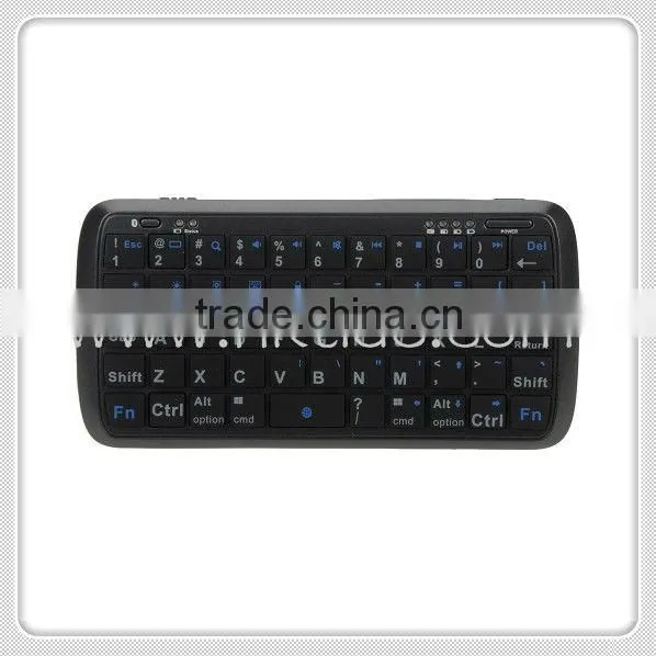 universal portable power bank Gtide PK-001 5000mAh power bank with handheld mini bluetooth keyboard, black keyboard