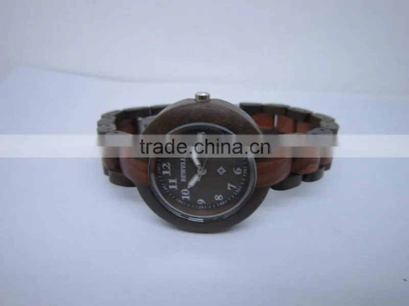Europe and America Hot Selling Women wooden watch with Japan movement and quartz movement for hot sale