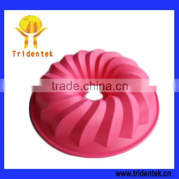 Flexible Custom-made Chiffon Cake Silicon Mould