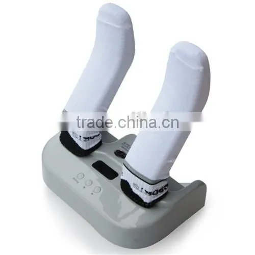 Electric heated socks with timer