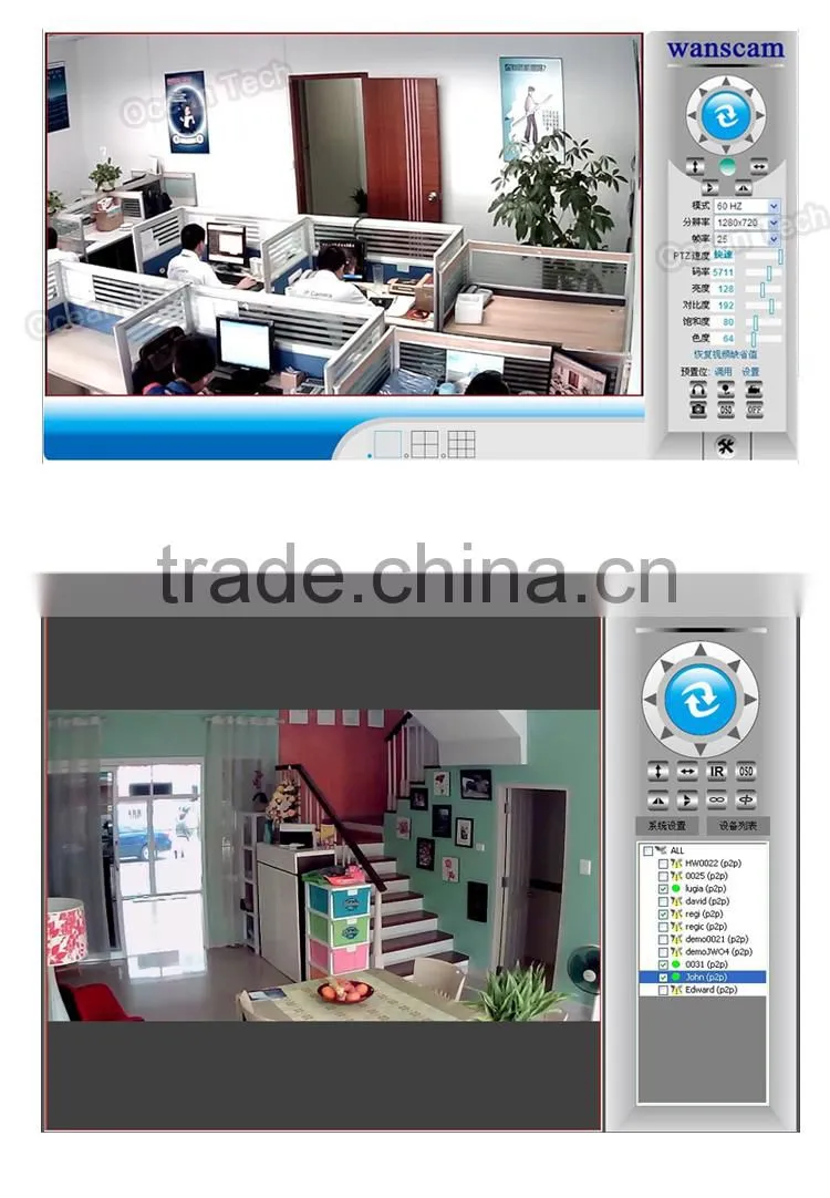 Hot selling ip camera JW0012 TWO way audio Pan/Tilt Indoor 32 G TF Card support H.264 IP camera