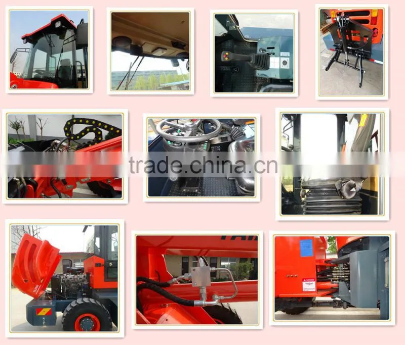 front end loader TL1500 wheel loader with low price