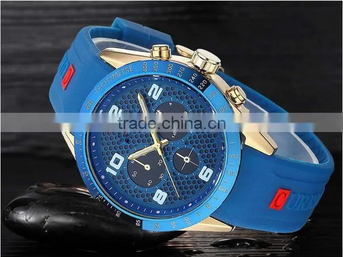 Quartz Watch New Men Clock Fashion Military Sport Casual GT Watches Quality Relogio Silicone Quart-watch