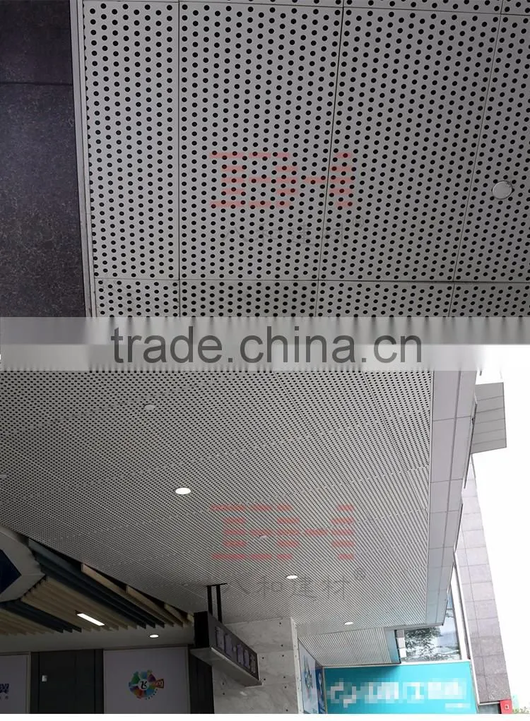 Decoration materials honeycomb aluminum composite panel ceiling