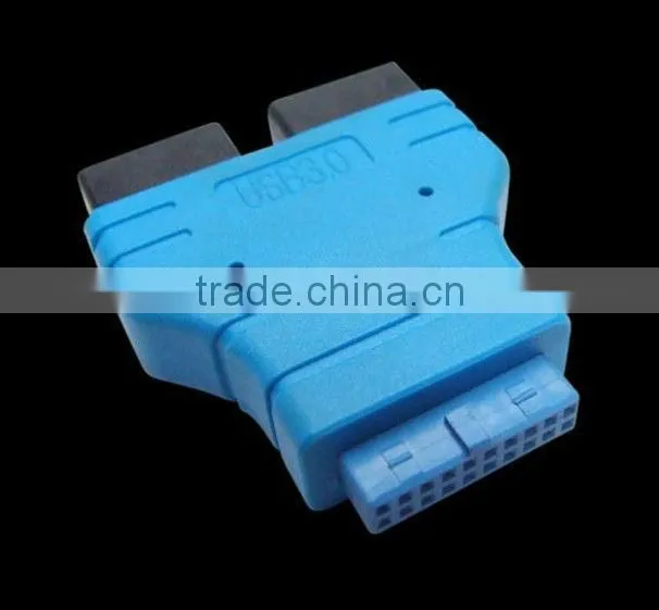 Panel mount Dual Double USB to Housing