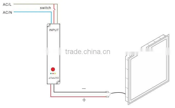 GS,CB,SAA certified led power supply, 50w led adapter, all in one style led adapter( led transforme+led battery)