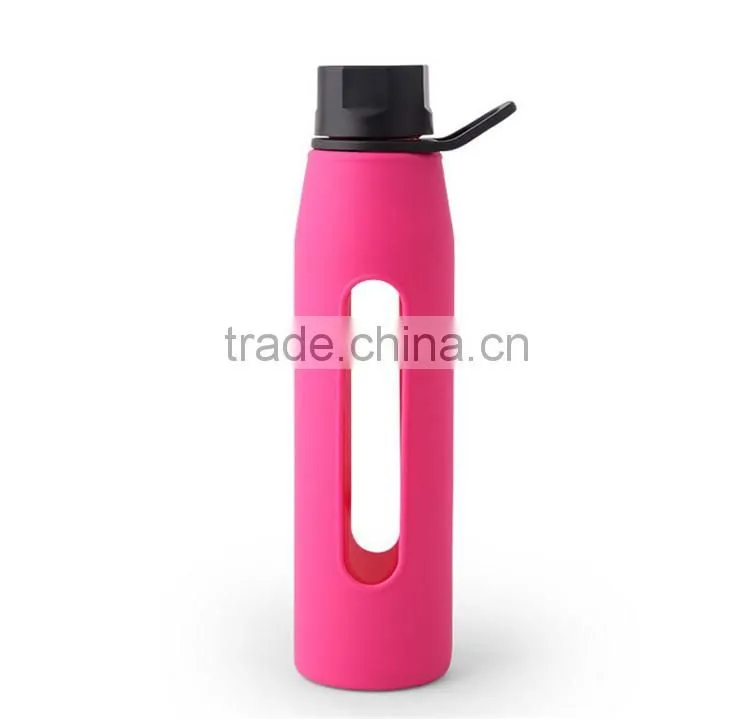 2016 Hot Selling Voss Water Glass Bottle/ Hot 5 Gallon Glass Water Bottle with Cat Cover