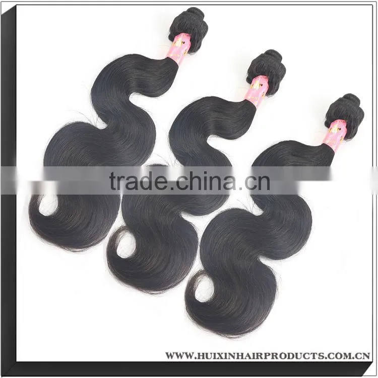 Huixin Hair Wholesale factory price unprocessed 6a body wave cheap virgin Indian hair