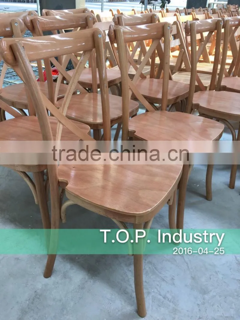 Beech Natural Crossback Chairs