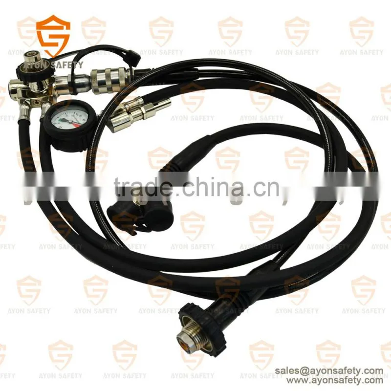 SCBA Fast filling using with pressure reducer for rescue insulating material