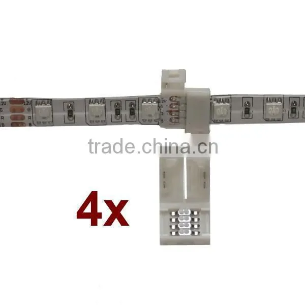 3528 strip light connector with wire leads