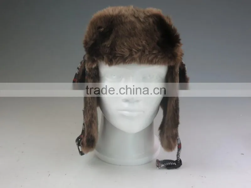 Winter Mountain Warm Hat with Ear Flap