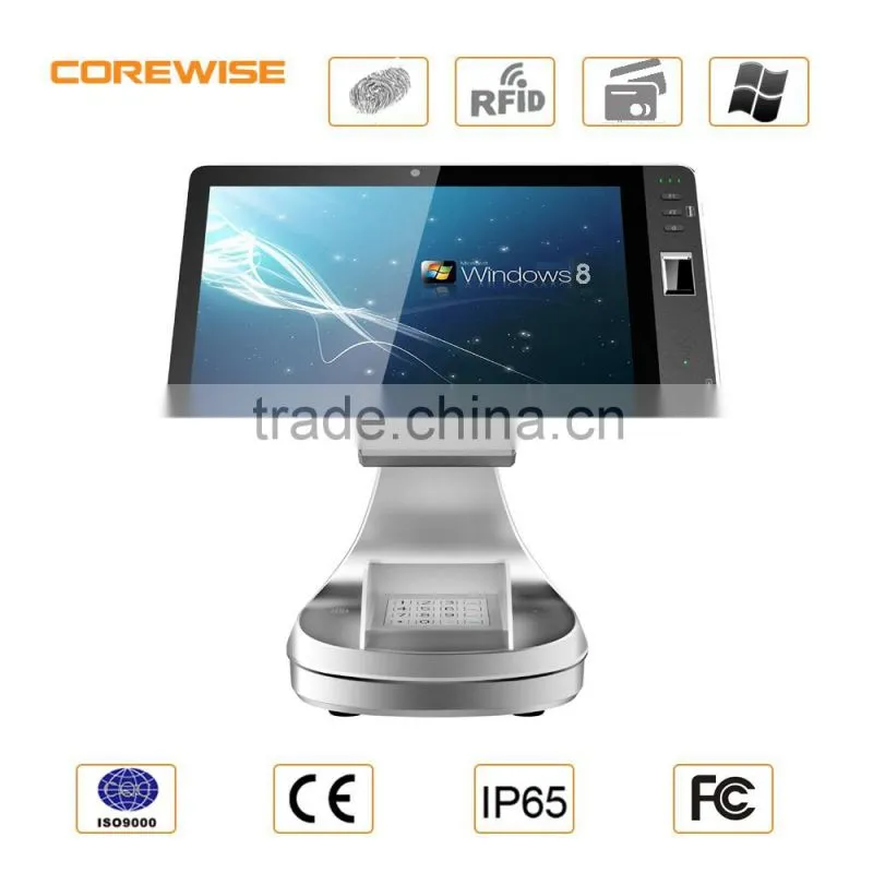 GPS WIFI Windows8 OS capacitive touch screen Magnetic stripe contact card reader pda