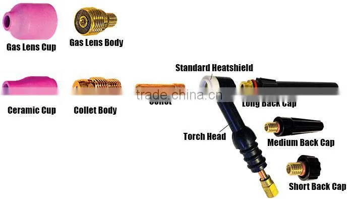 SR-26 Argon welding torch/gun