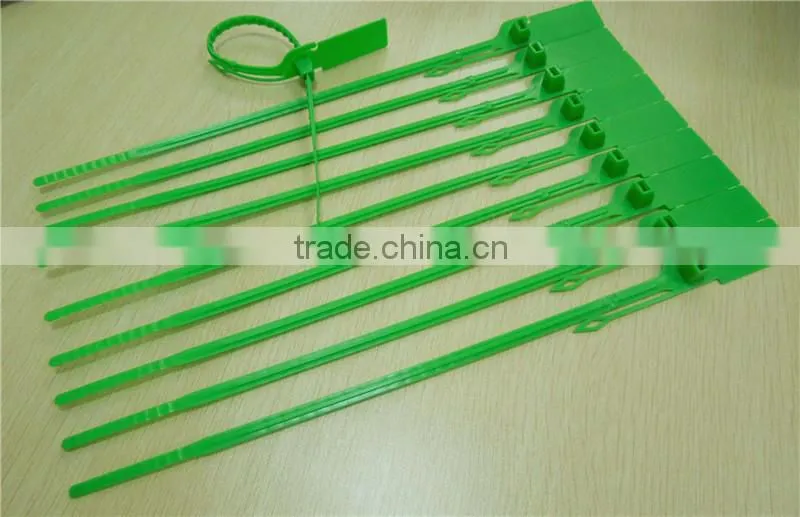 One Time Use Lock Plastic Security Seal for Bags and Luggage DP-350FY