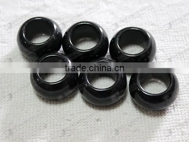 Black onyx rings,stone tail rings