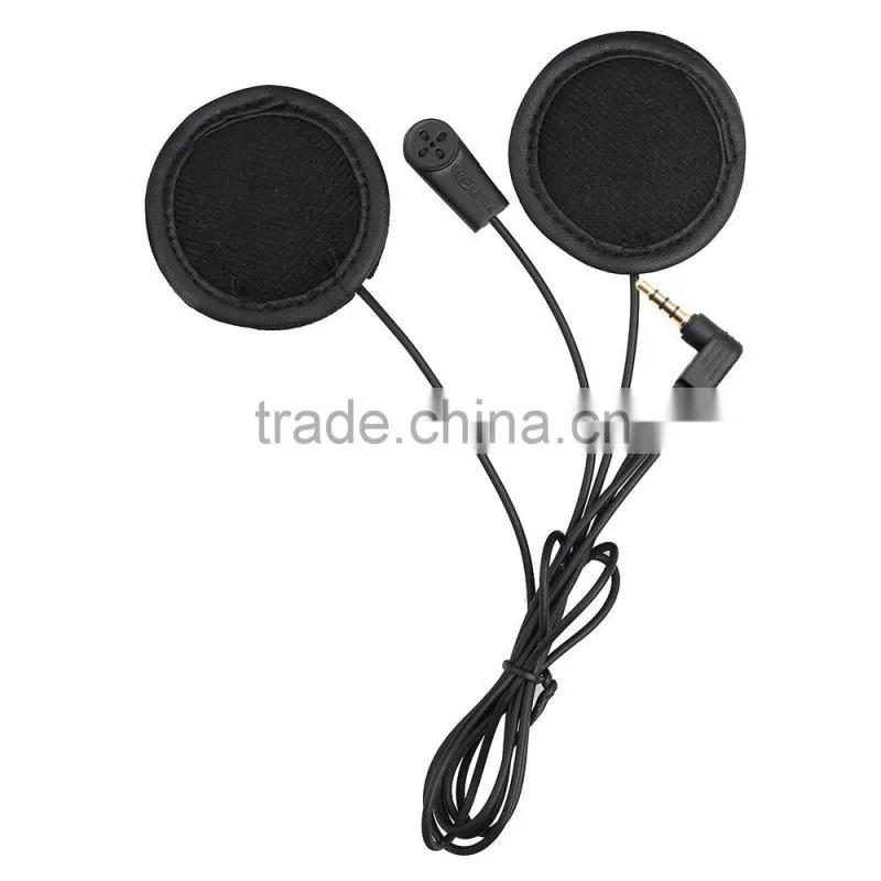 2016 new! 2 pcs Bluetooth Motorcycle Helmet Intercom Interphone Headset intercomunicador motocicleta with Updated soft earphone