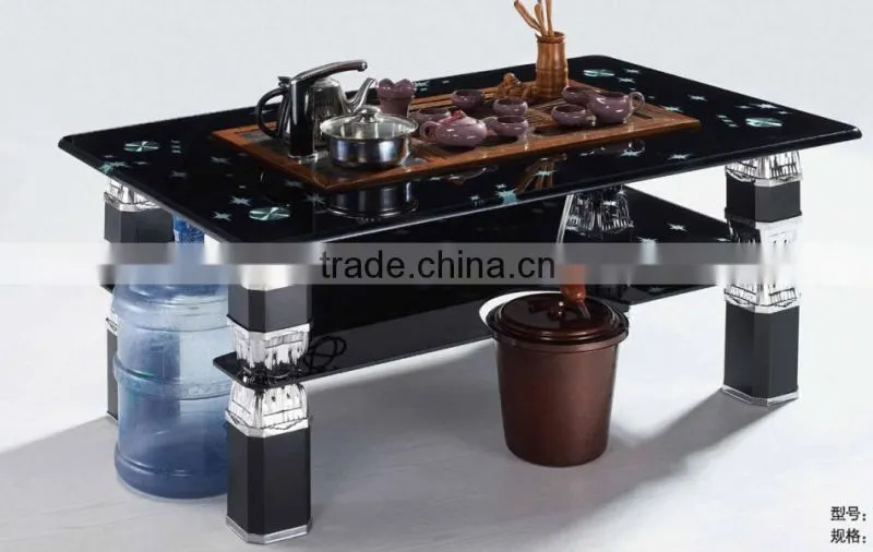 popular glass top coffee table