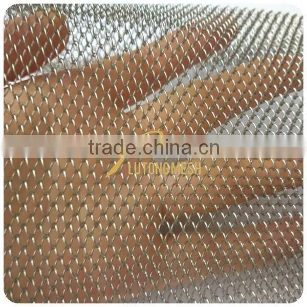transparent mesh fabric,small decorative folding screen,metal mesh fabric