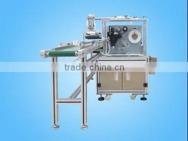 Real time printing top plane labeling machine