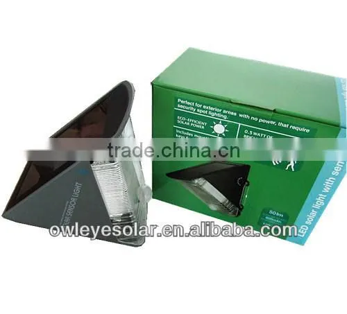 solar security light with motion sensor, solar driveway sensor light