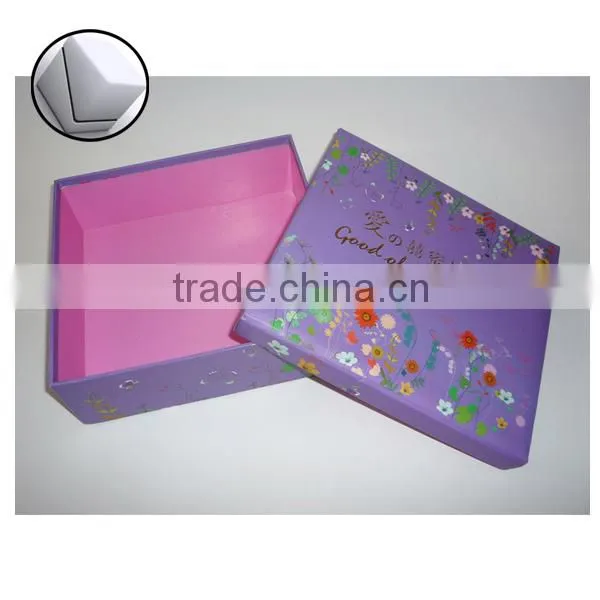 empty gift paper box hot sale