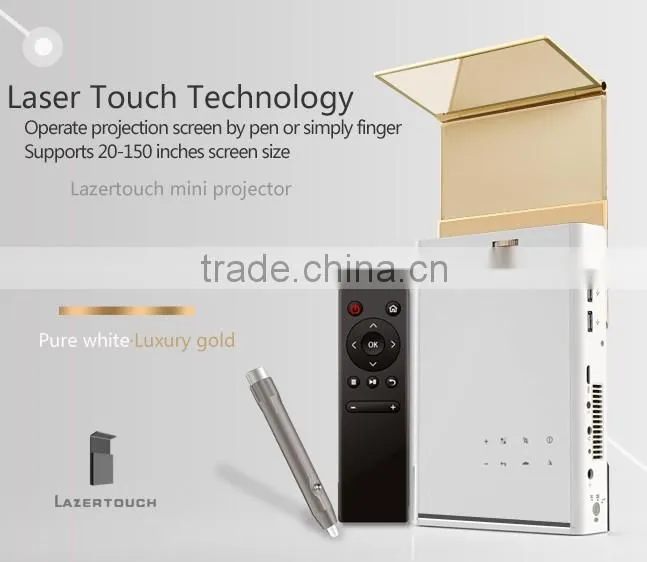3D Lazertouch pick Mini Projector