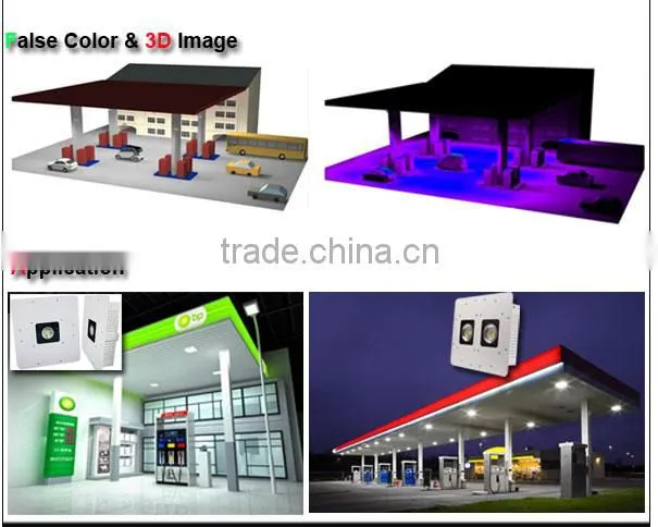 120 Watt Gas Station LED Canopy Lights Dot Approved LED Lights