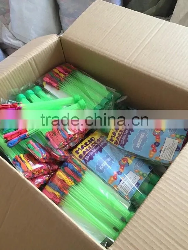 Cheap price children summer toys latex crazy magic water balloon filler for party