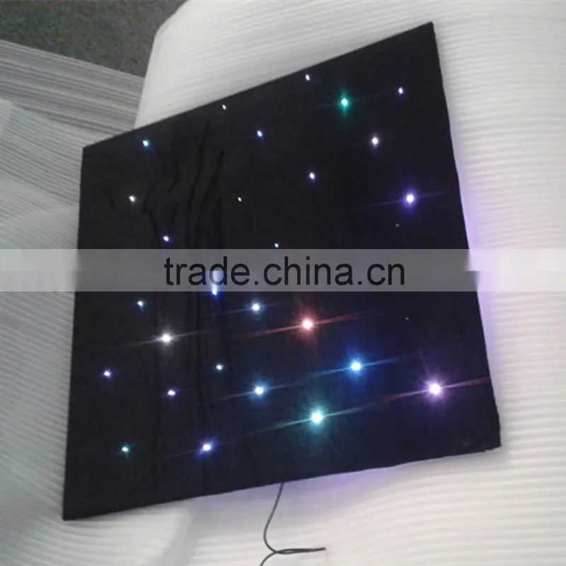 12v LED RGB fiber optic lighting ceiling panel