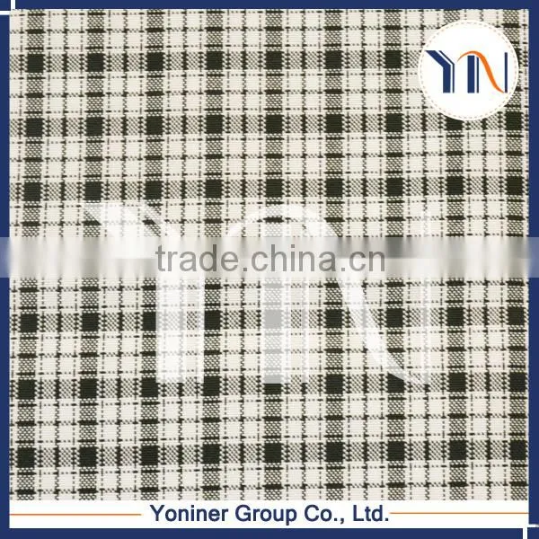 cheap minimatt check checks curtain checks yarn blackout fabric for balcony