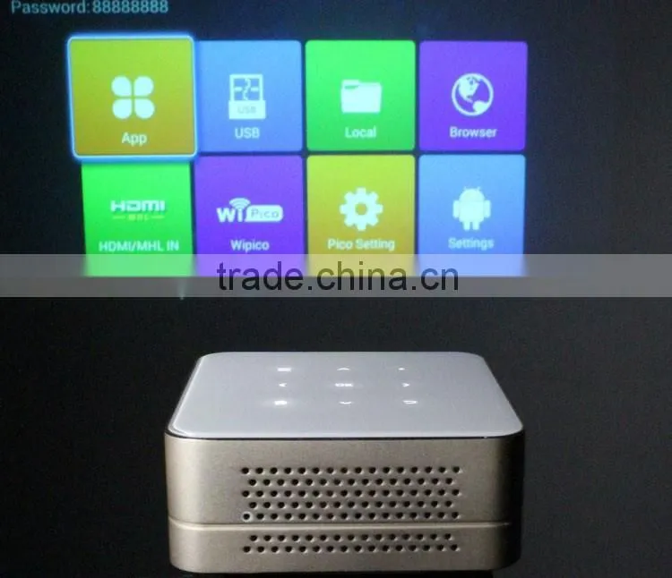 Android Tablet Projector Wifi Projector for Iphone