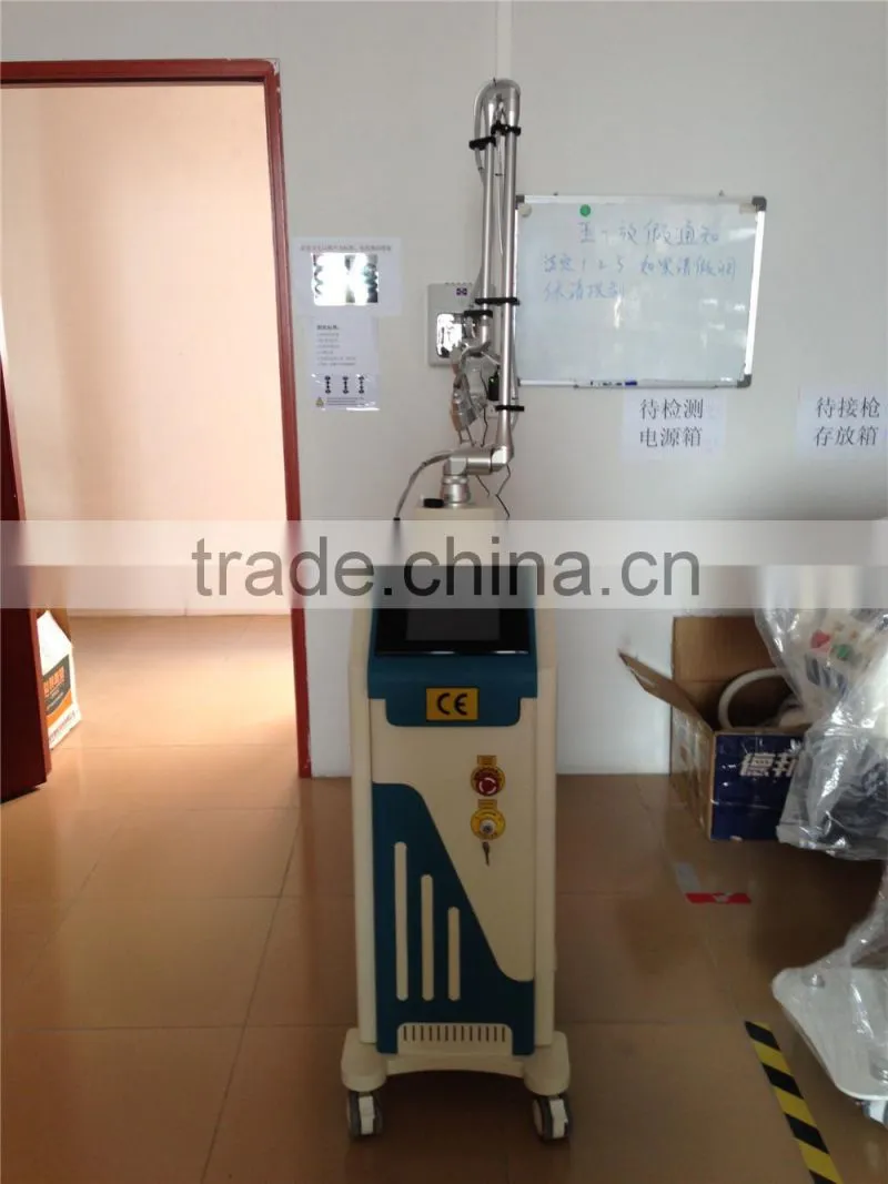 2016 new factory price fractional Co2 laser/ fractional co2 skin resurfacing machine without side effects and amazing treatment