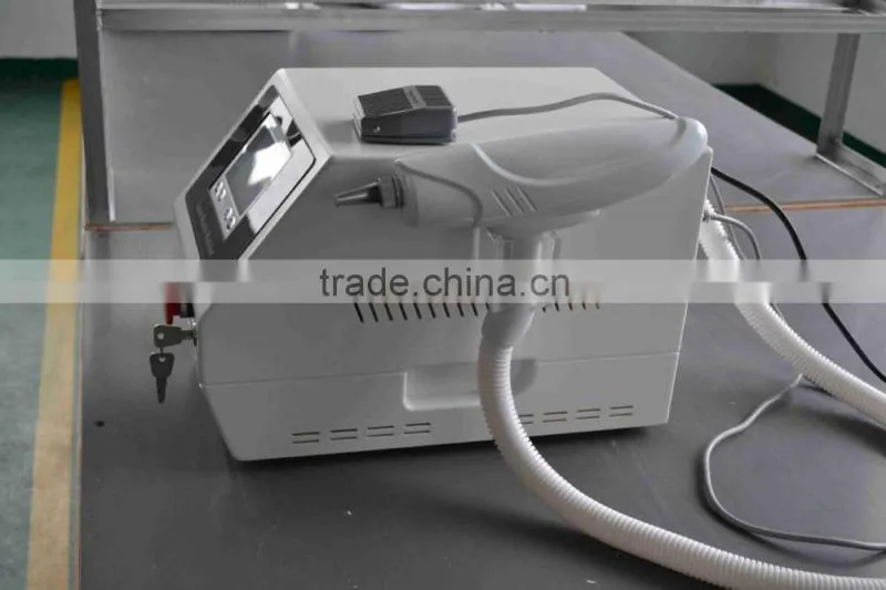 Beauty product Q switch nd yag laser working machine