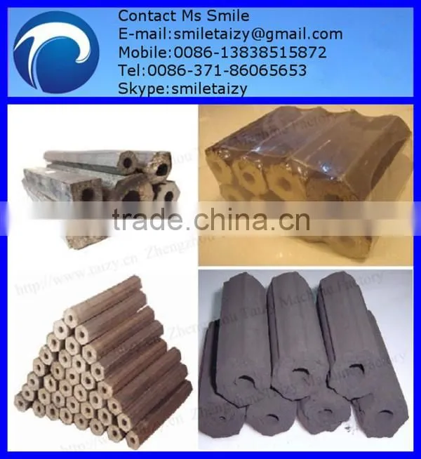 Palm oil waste briquette making machine in high efficiency for hot selling