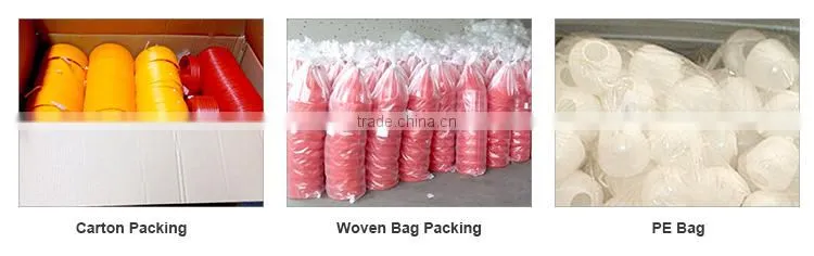 Yellow plastic bucket 30L for construction