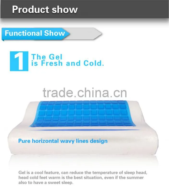 Memory Foam Cooling Gel Pillow Manufacturer