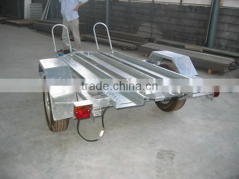 2015 hot dip galvanized motorcycle cargo trailer