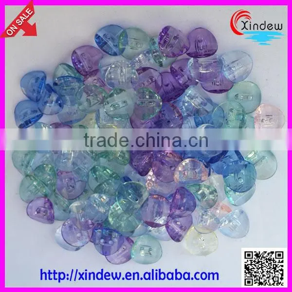 Fashion design acrylic buttons for children sweater/female fashion buttons