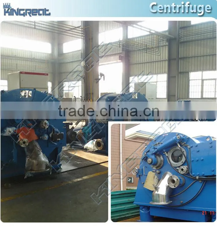 Residue Removing Continuous Horizontal Centrifuge