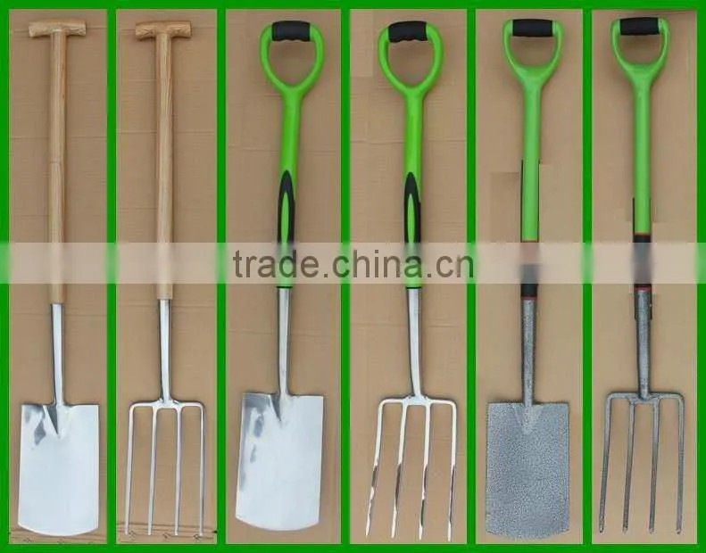 F6842 WITH STEEL TUBE PVC COATED HANDLE