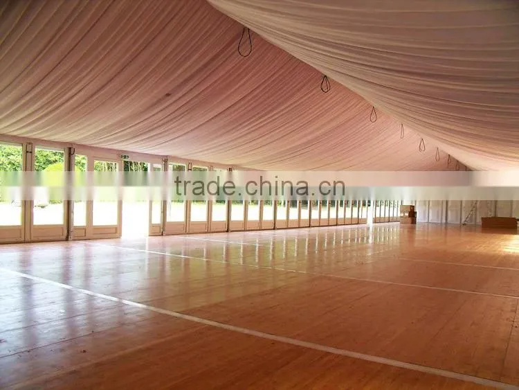 Fashion glass marquee lining event party tent