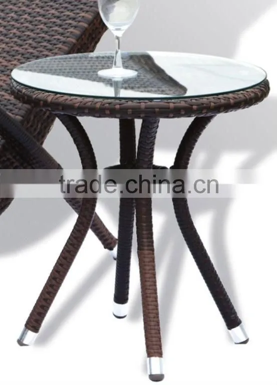 F- CF1007 outdoor heavy-duty UV-proof UV-proof plastic rattan sun lounger