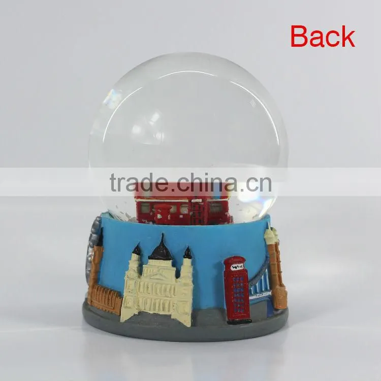 London artificial souvenir water globes
