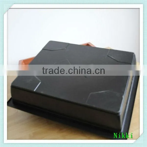 plastic tray without holes tube square pots containers