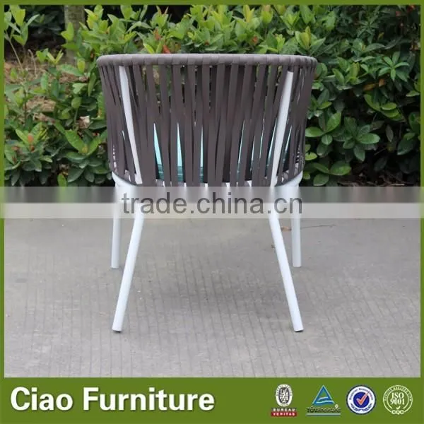 Cast aluminum furniture outdoor dining table set