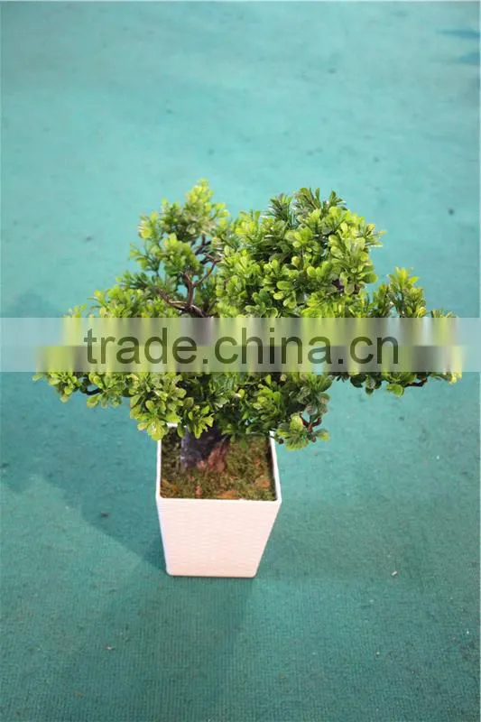 Home garden decoration 50cm to 160 cm hight small indoor canadian artificial green pot plastic similar pine trees ELSPZ02 0903